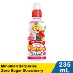pororo minuman berperisa zero sugar strawberry 235ml