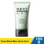next prime face wash men acne care 100g